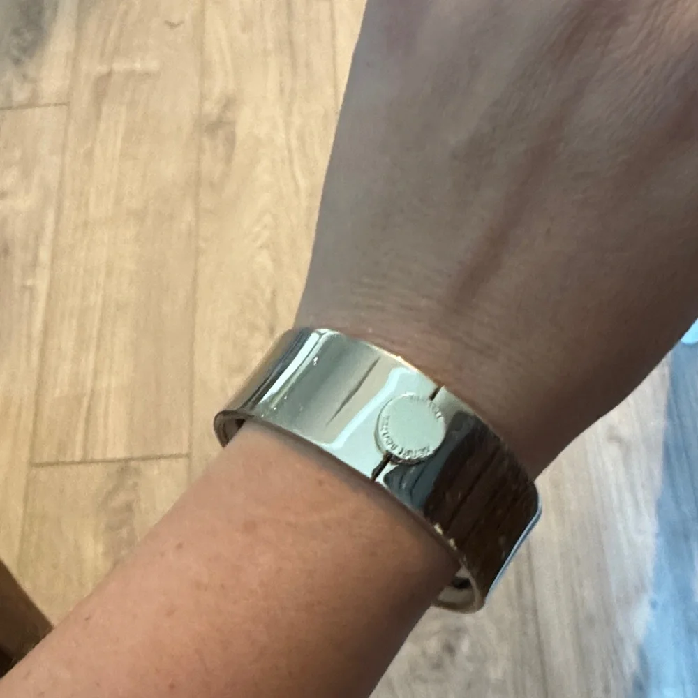 Henri Bendel Shiny Silver Wristband